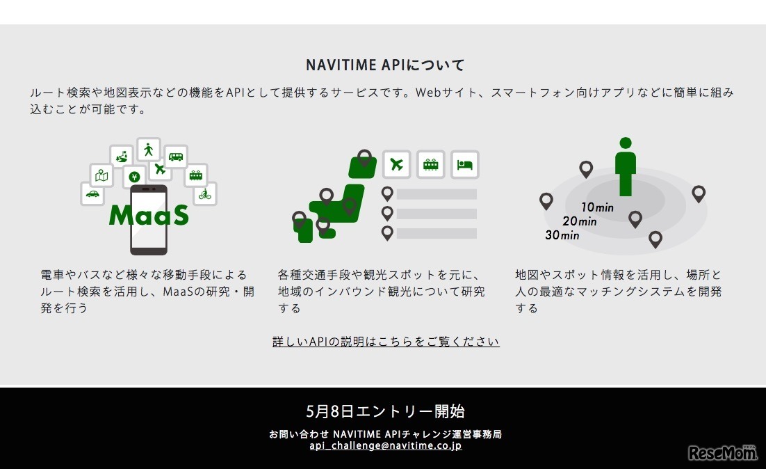 「NAVITIME API」について