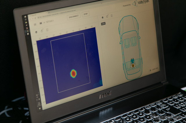 ケージの犬を検知