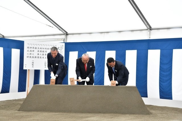 起工式＆セレモニーの様子☆(C) Disney