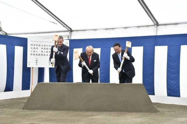 起工式＆セレモニーの様子☆(C) Disney