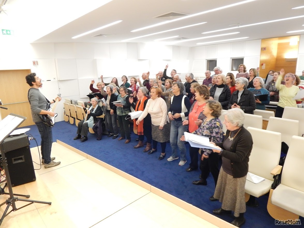 高齢者向けのワークショップ