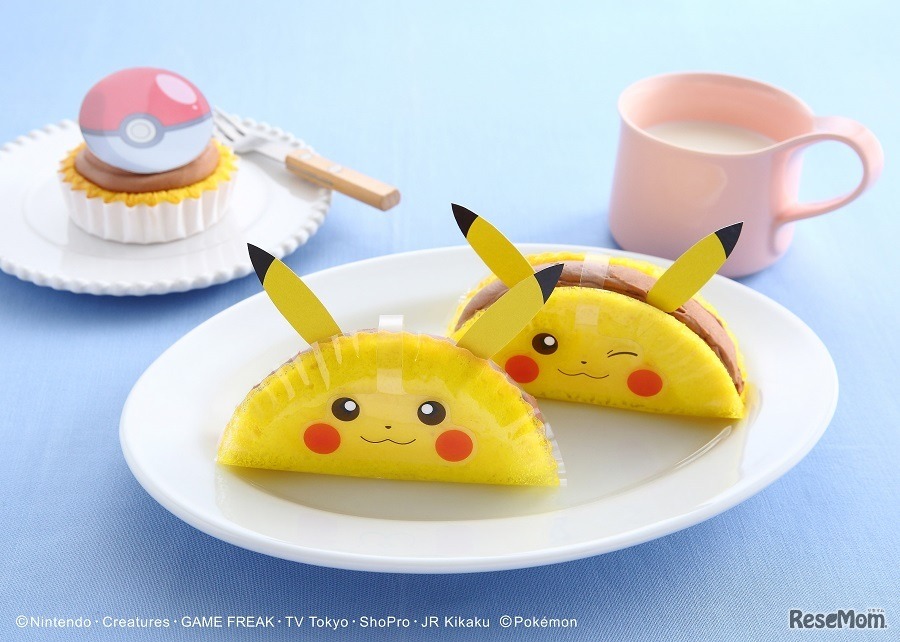 ピカチュウオムレット完成イメージ　(c) Nintendo・Creatures・GAME FREAK・TV Tokyo・ShoPro・JR Kikaku　(c) Pokemon