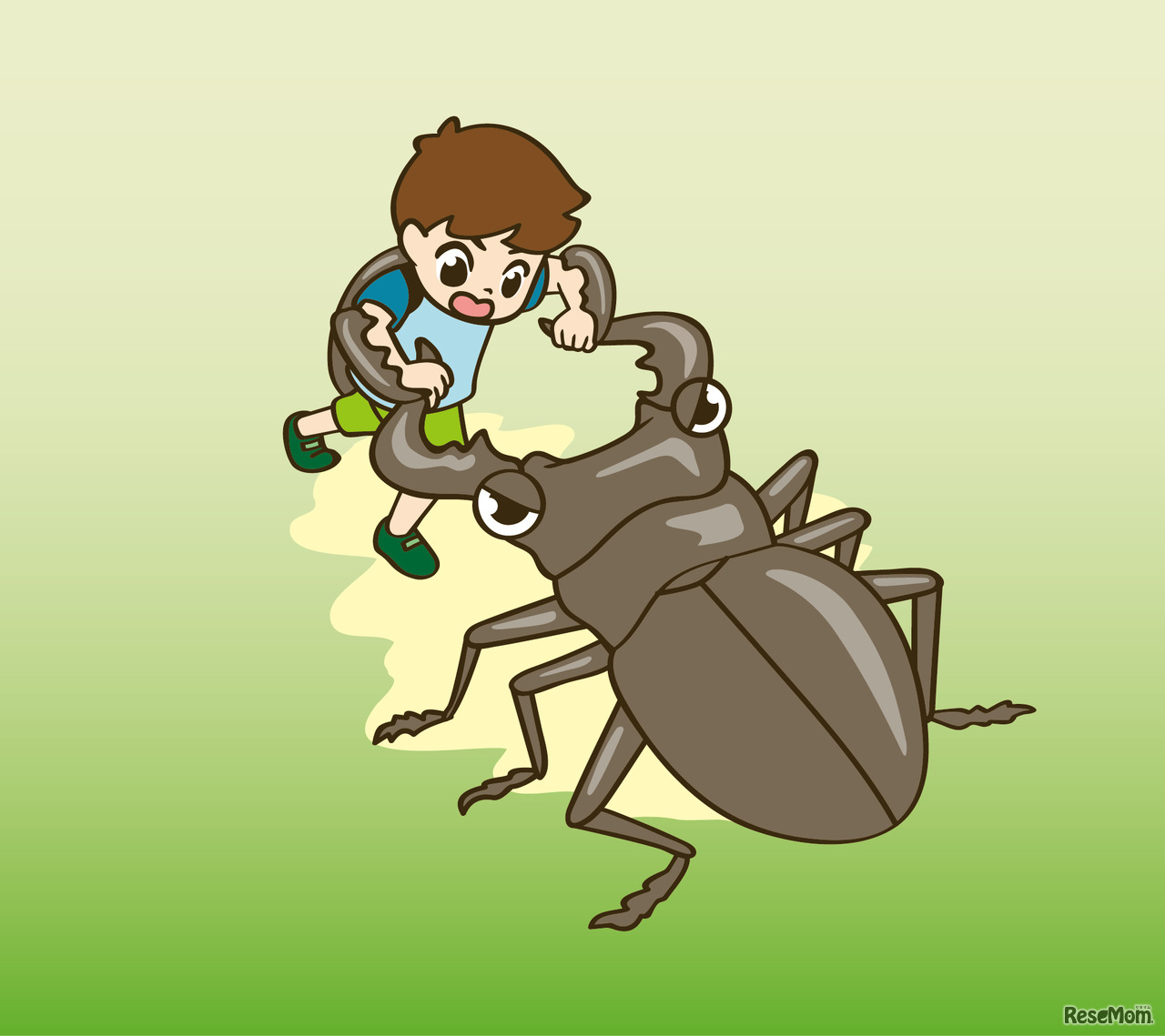 ハッケヨーイ！クワガタ！（イメージ）