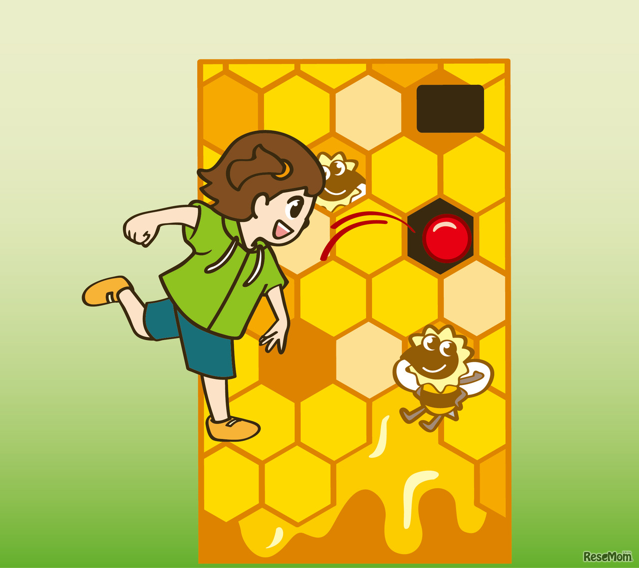 ミツバチ・ハニーショット！（イメージ）