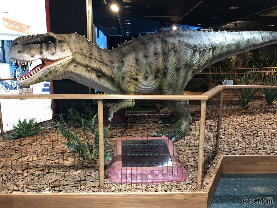 全長6mの大型恐竜たちが登場