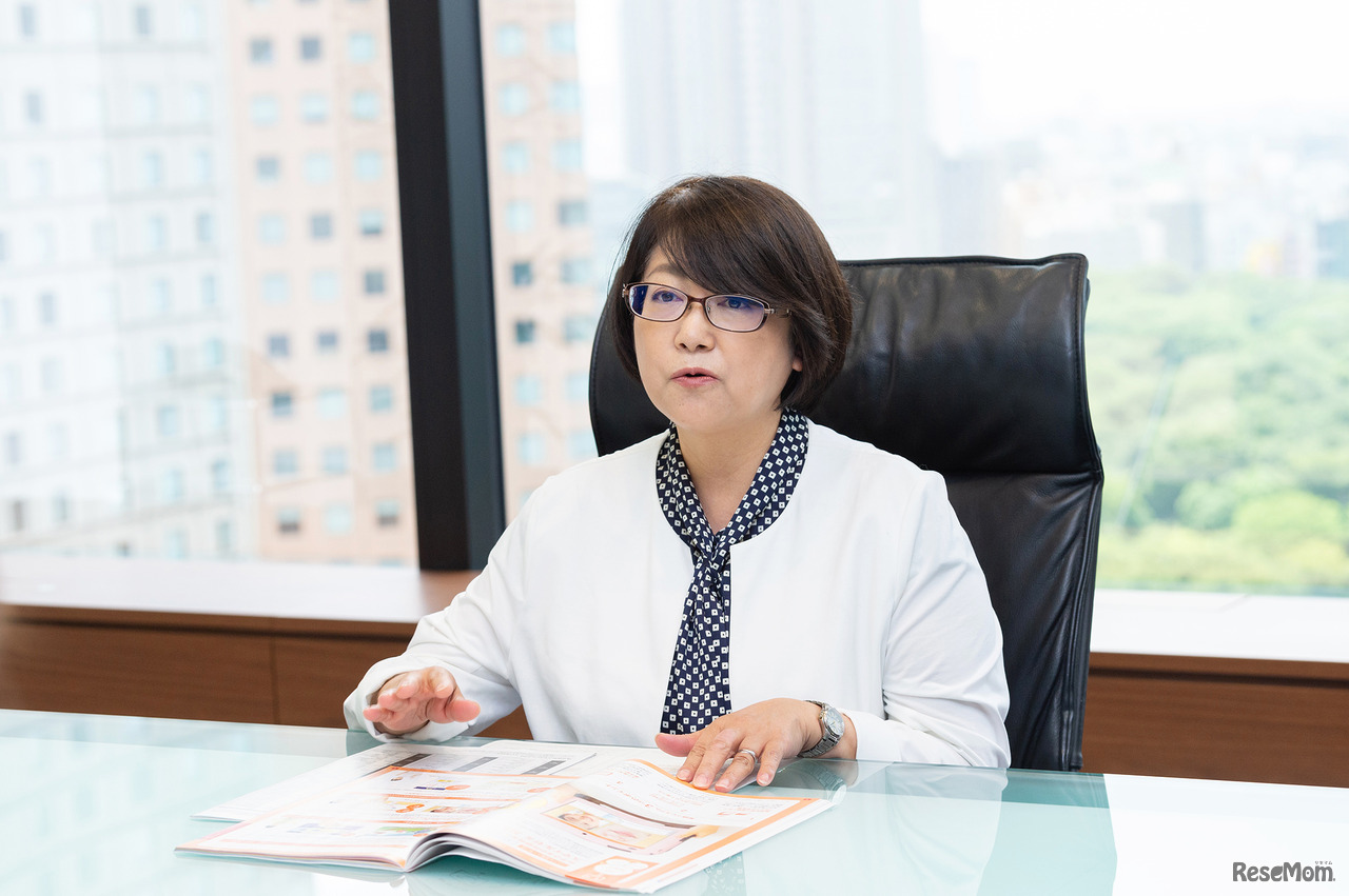 インタビューに応じてくれたジャストシステム　ラーニングイノベーション事業部・企画マーケティンググループの寺尾房代氏