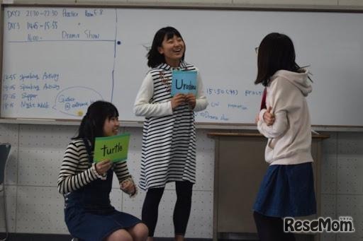 2019年春に開催された高校生対象BALM国内留学合宿のようす