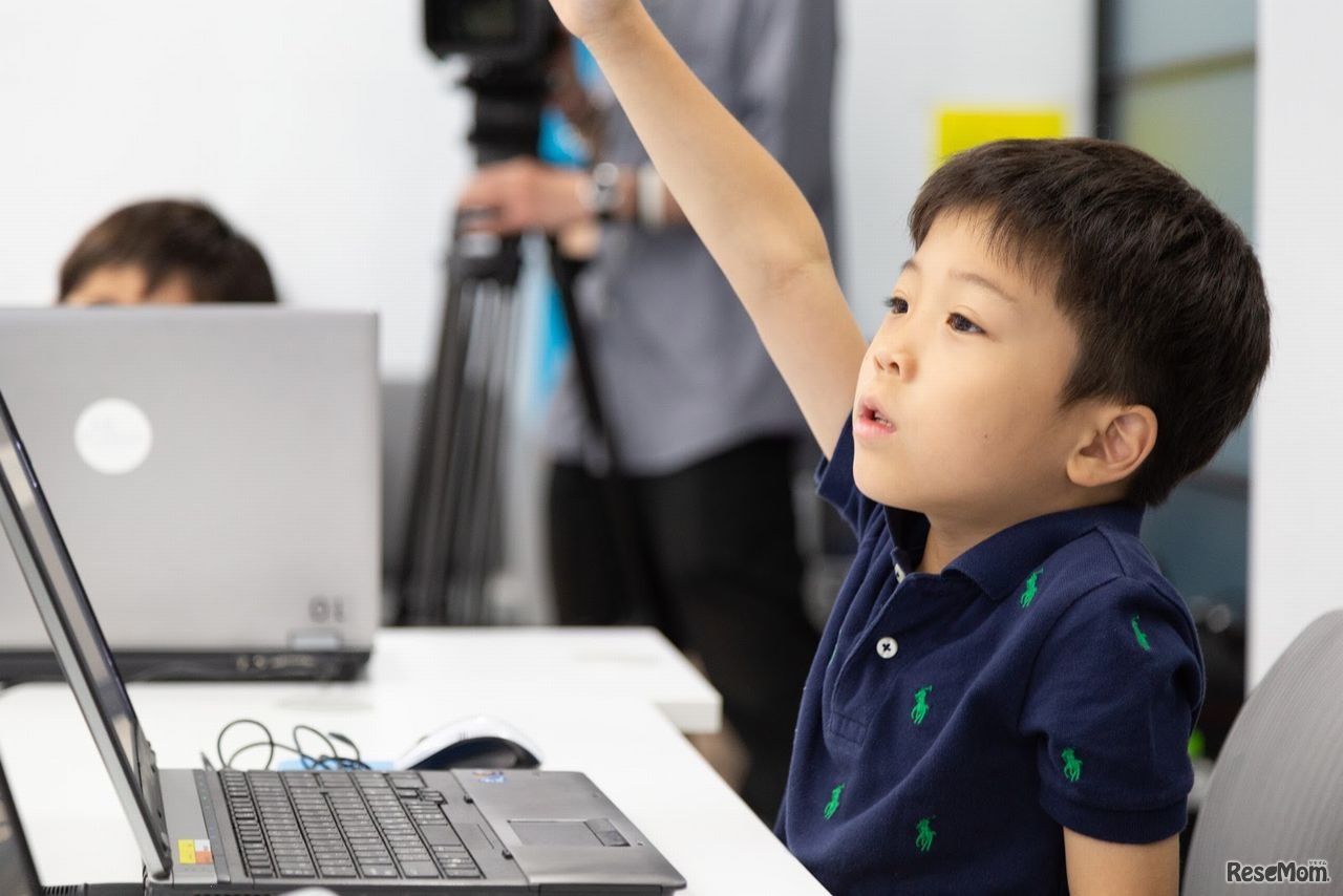 プログラミング体験のようす