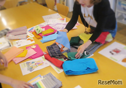 「こどもてんらんかい」ができるまで　ファミリアが作品をカタチに