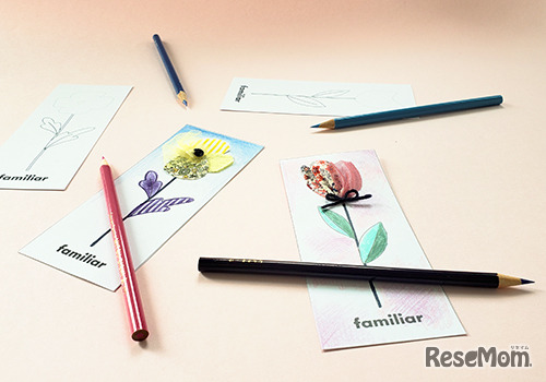 ワークショップ「お花のグリーティングカード」　