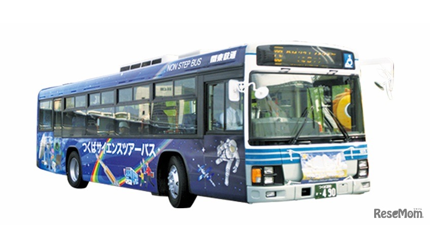 つくばサイエンスツアーバス（イメージ）