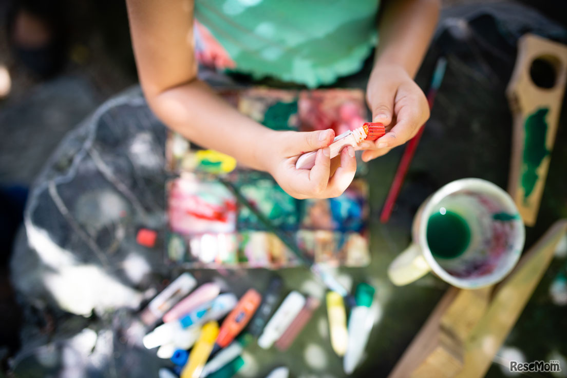 廃材を使ったワークショップ「ぼくのまち、わたしのまち」
