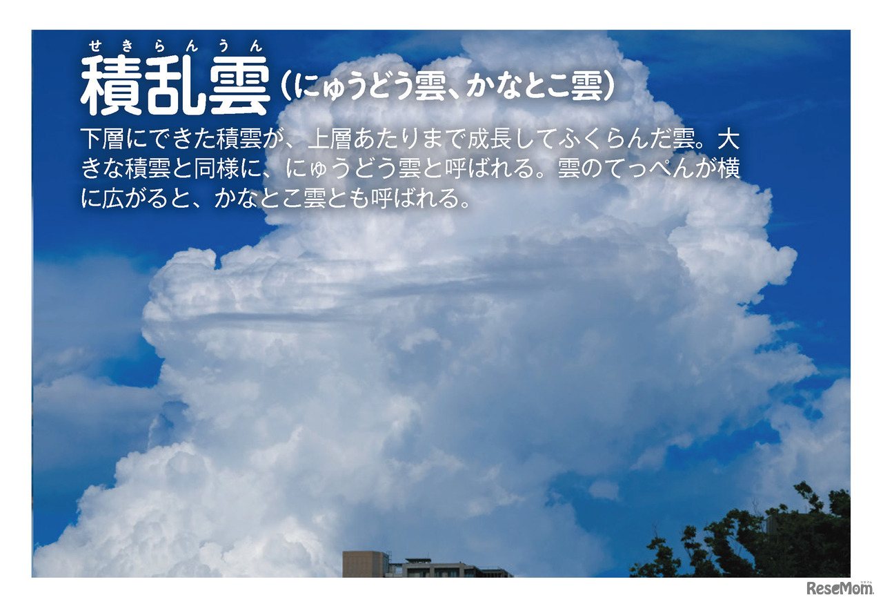 積乱雲（写真・文／武田康男）