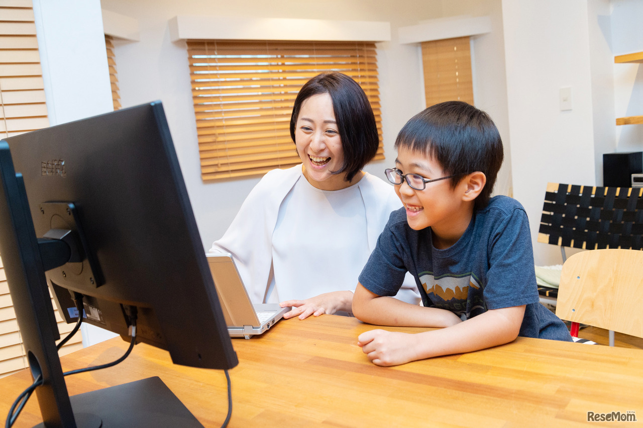 我が子の目の健康を守るマイファーストモニター「BenQ GW2480T」親子体験