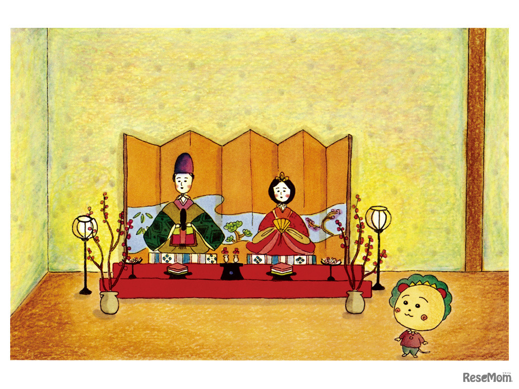 コジコジ絵本・すずめさんたちとひな祭り