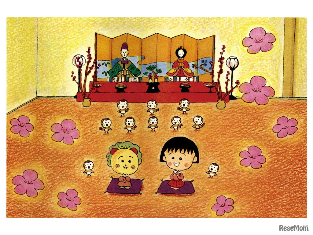 コジコジ絵本・すずめさんたちとひな祭り