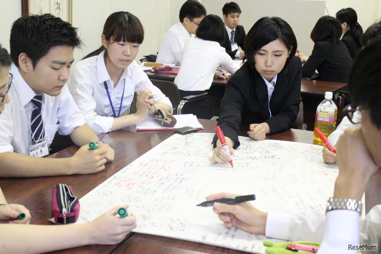 グループワークのようす