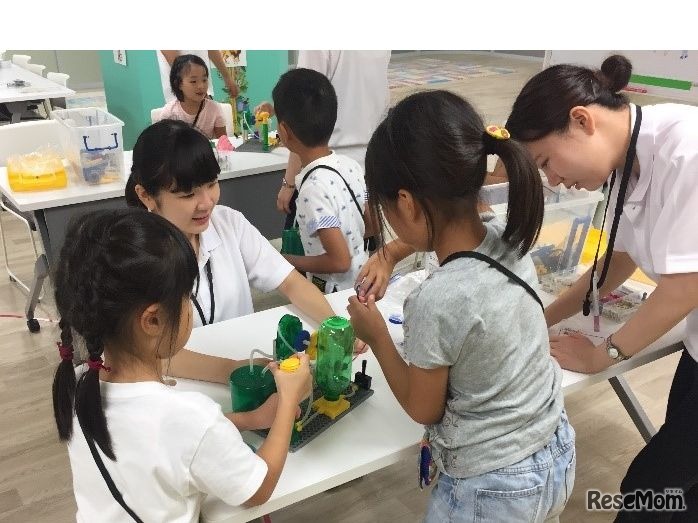 STEMによるオリジナルマシン作り体験