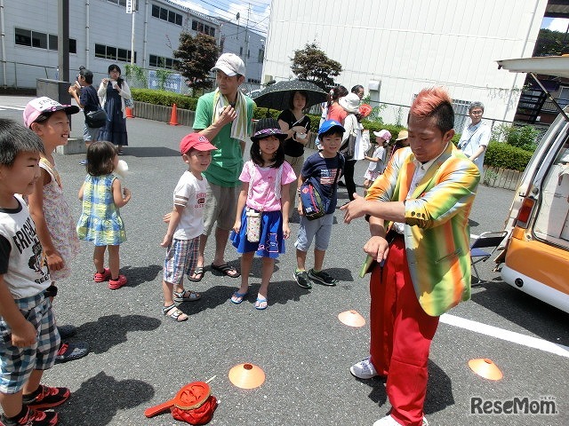 パフォーマンスが盛り沢山