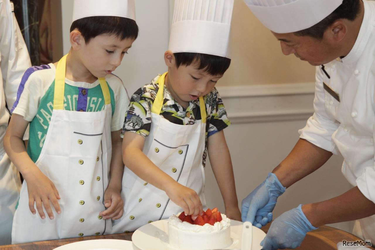 フレンチレストラン「ビクターズ」：キッズシェフ