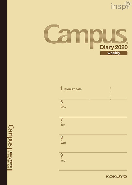 キャンパスダイアリー（ウィークリー・ホリゾンタルレフト）