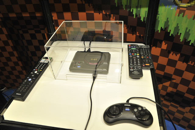 セガトイズのブースで展示されていた「メガドライブミニ」