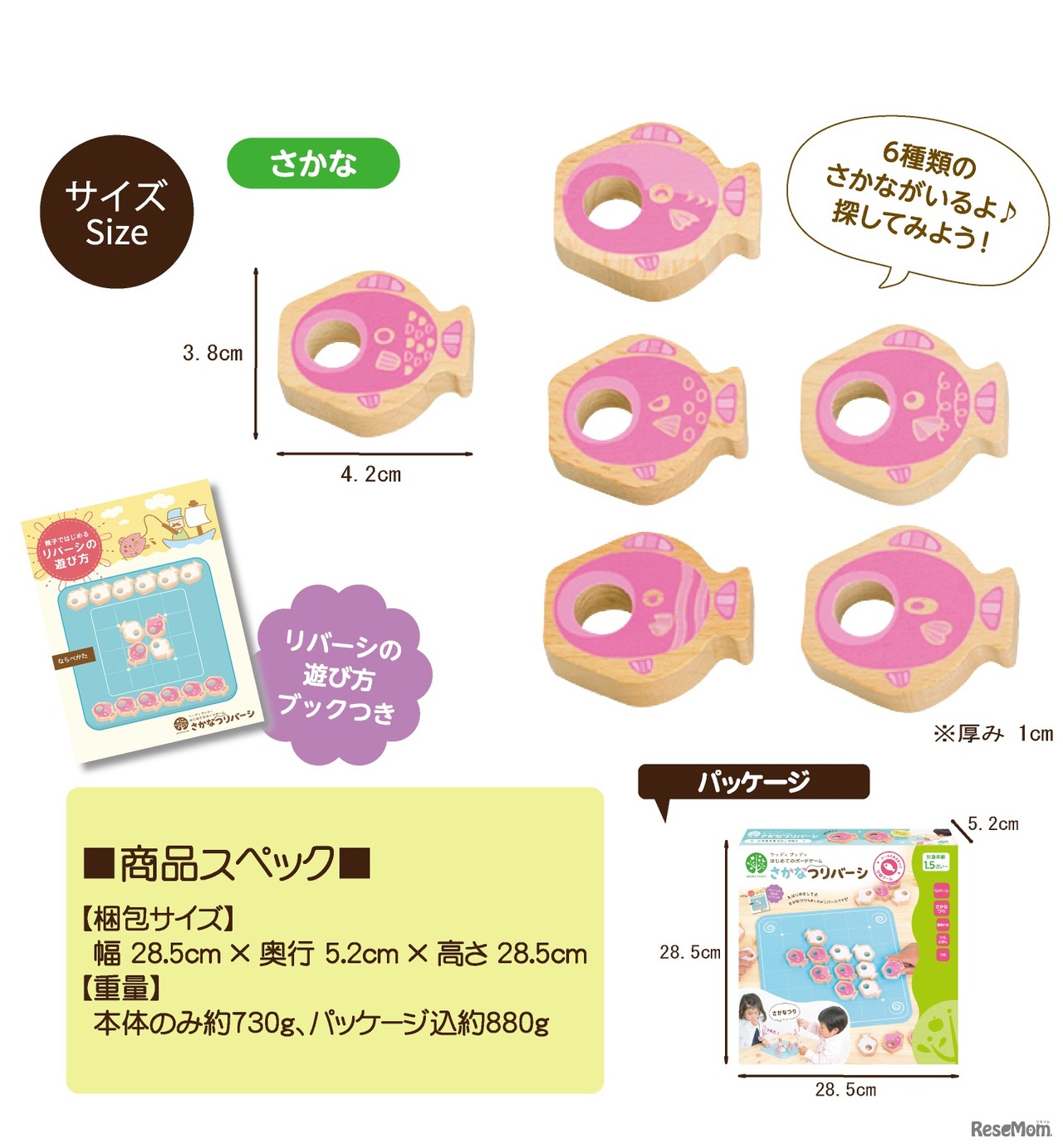 内容物・サイズ