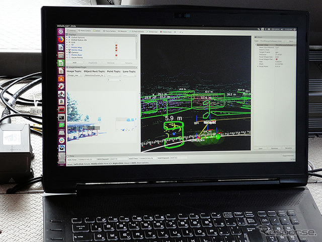 埼玉工業大学とミクニ ライフ&オートがつくった自動運転バス（日野リエッセ II）
