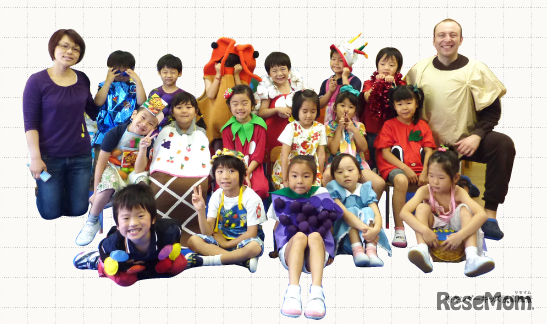 キンダーキッズ授業風景、（キンダーキッズ）