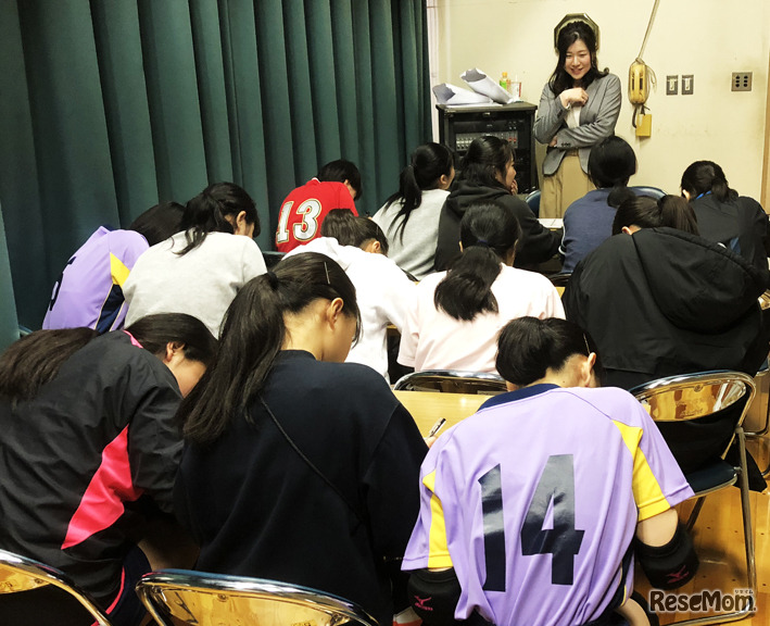 高校内で実施される企画