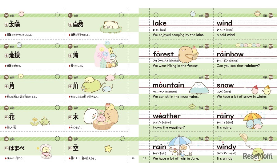 カード見本　(c) 2019 San-X Co., Ltd. All Rights Reserved.