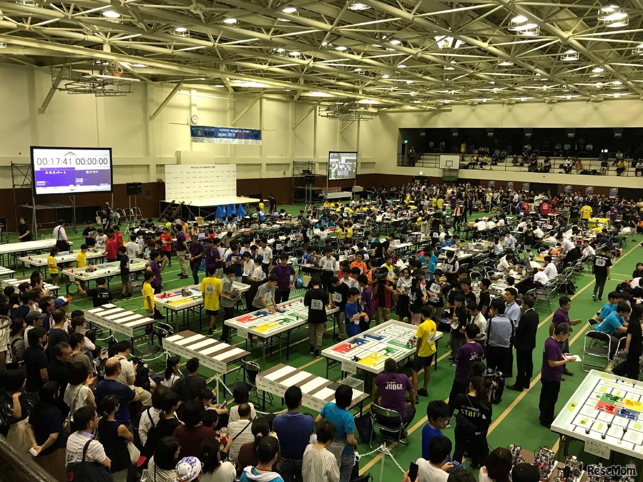 日本決勝大会のようす