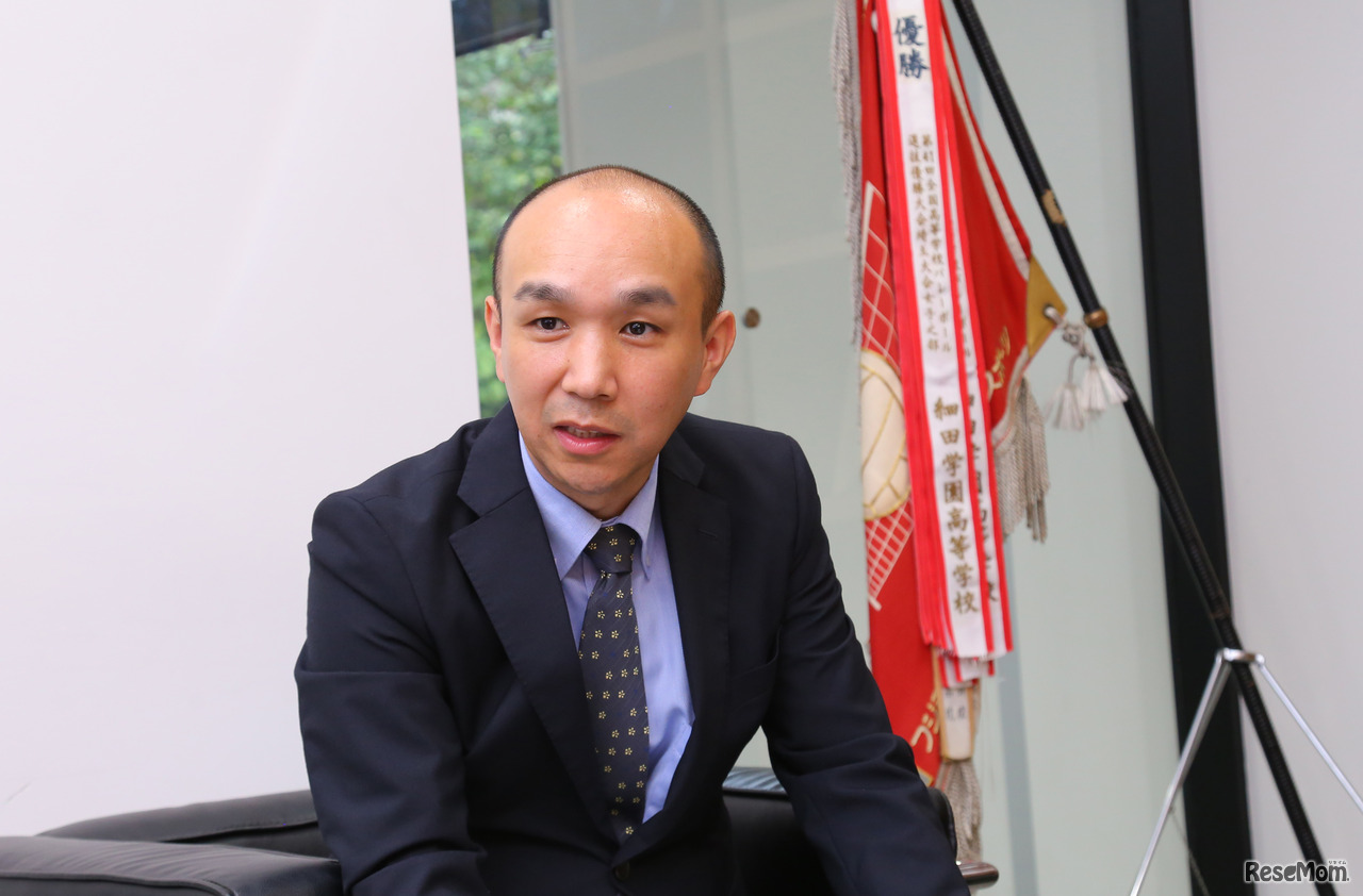 細田学園中学校広報主任兼中学広報統括の坂東啓介氏