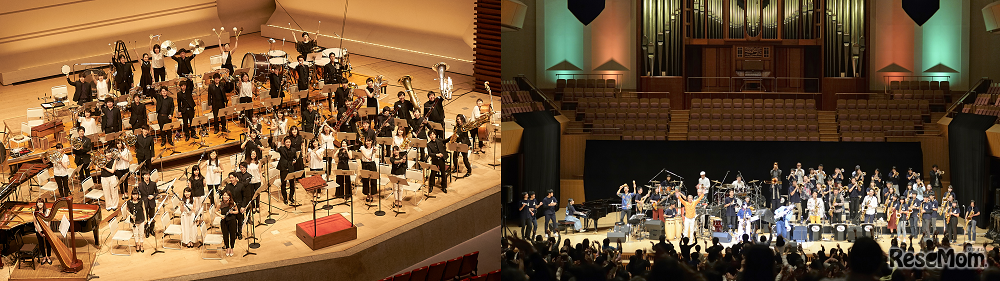 （左）「わくわくブラス！」／（右）「わくわくJAZZ♪」