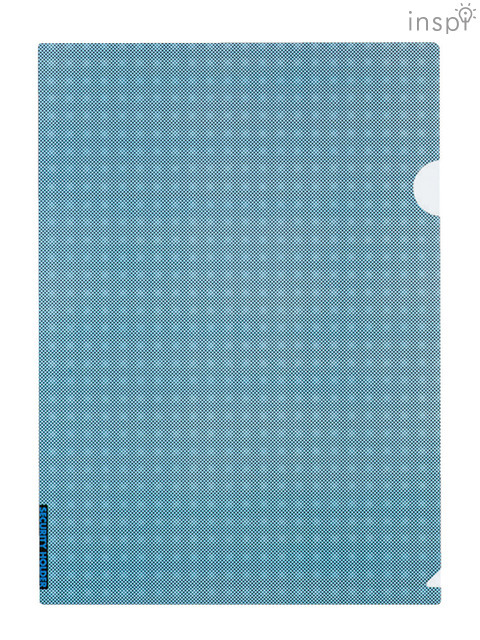 クリヤーホルダー＜セキュリティビュー＞青