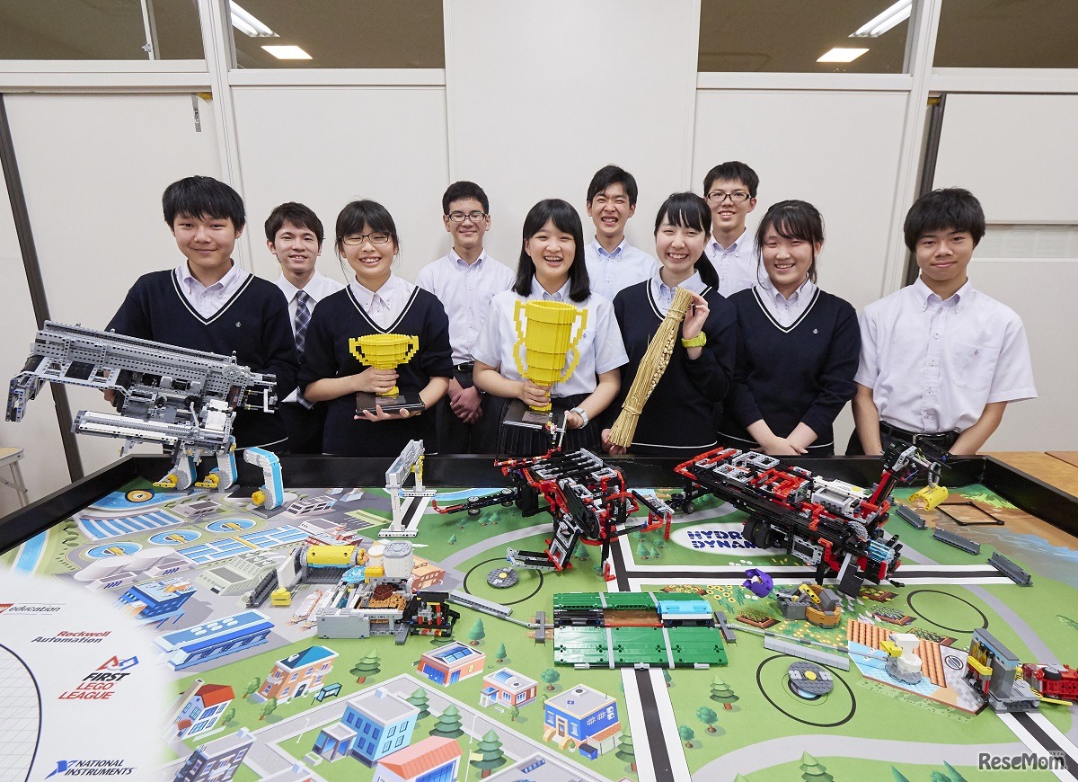 世界最大規模のロボットコンテストで世界一になった追手門学院大手前中・高ロボットサイエンス部