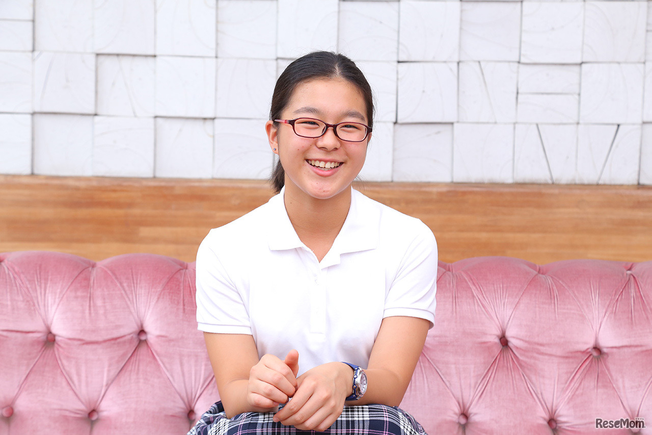 IBコース1年生の瞳さん