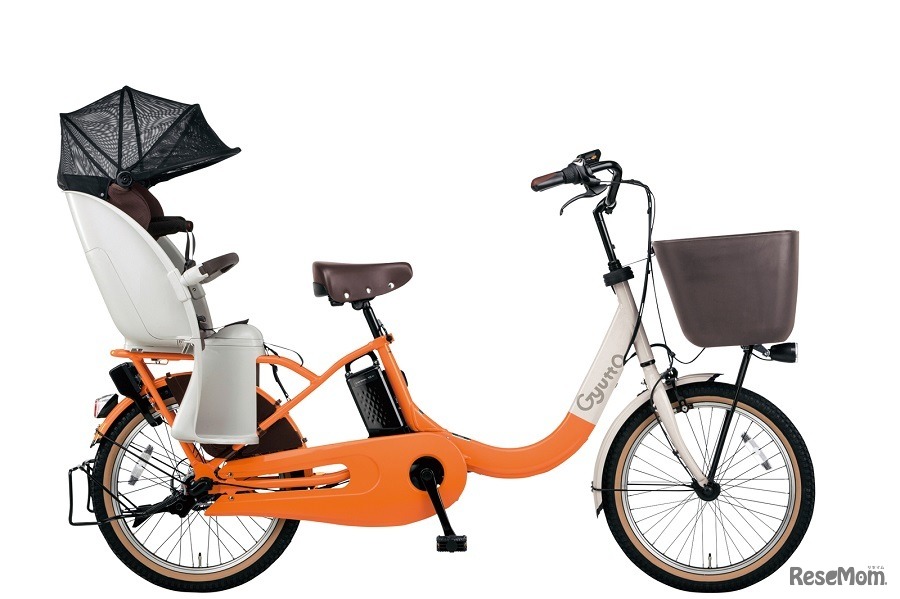 子乗せ電動アシスト自転車「ギュット・クルームR・EX」BE-ELRE03