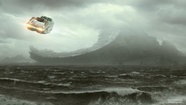 予告編の荒れ狂う海が！