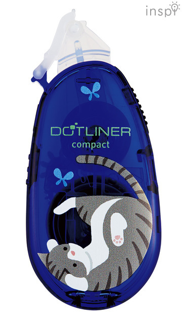 ドットライナーコンパクト限定柄ねこ