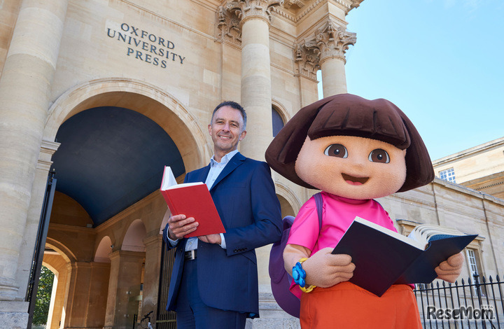 オックスフォード大学出版局は「Learn English with Dora the Explorer」を日本国内で発売している