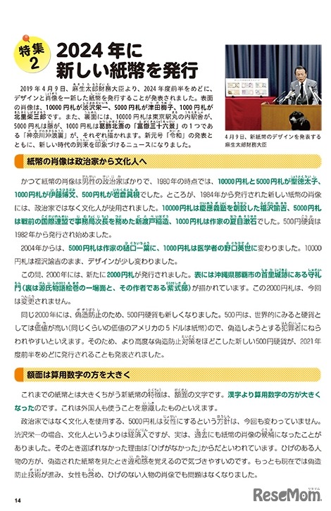 書籍の中身（一例）