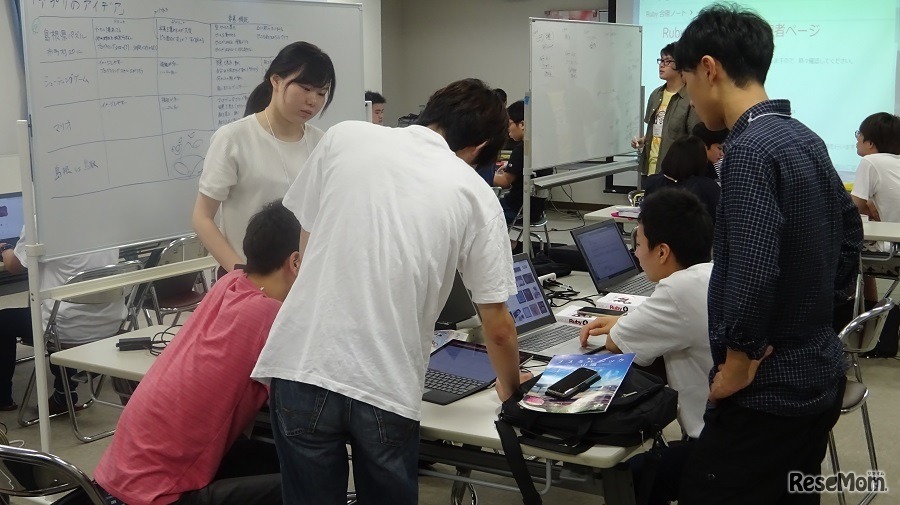 夏合宿のようす