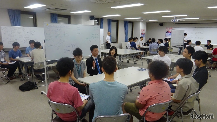 夏合宿のようす