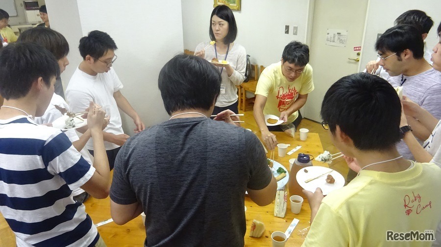 夏合宿のようす