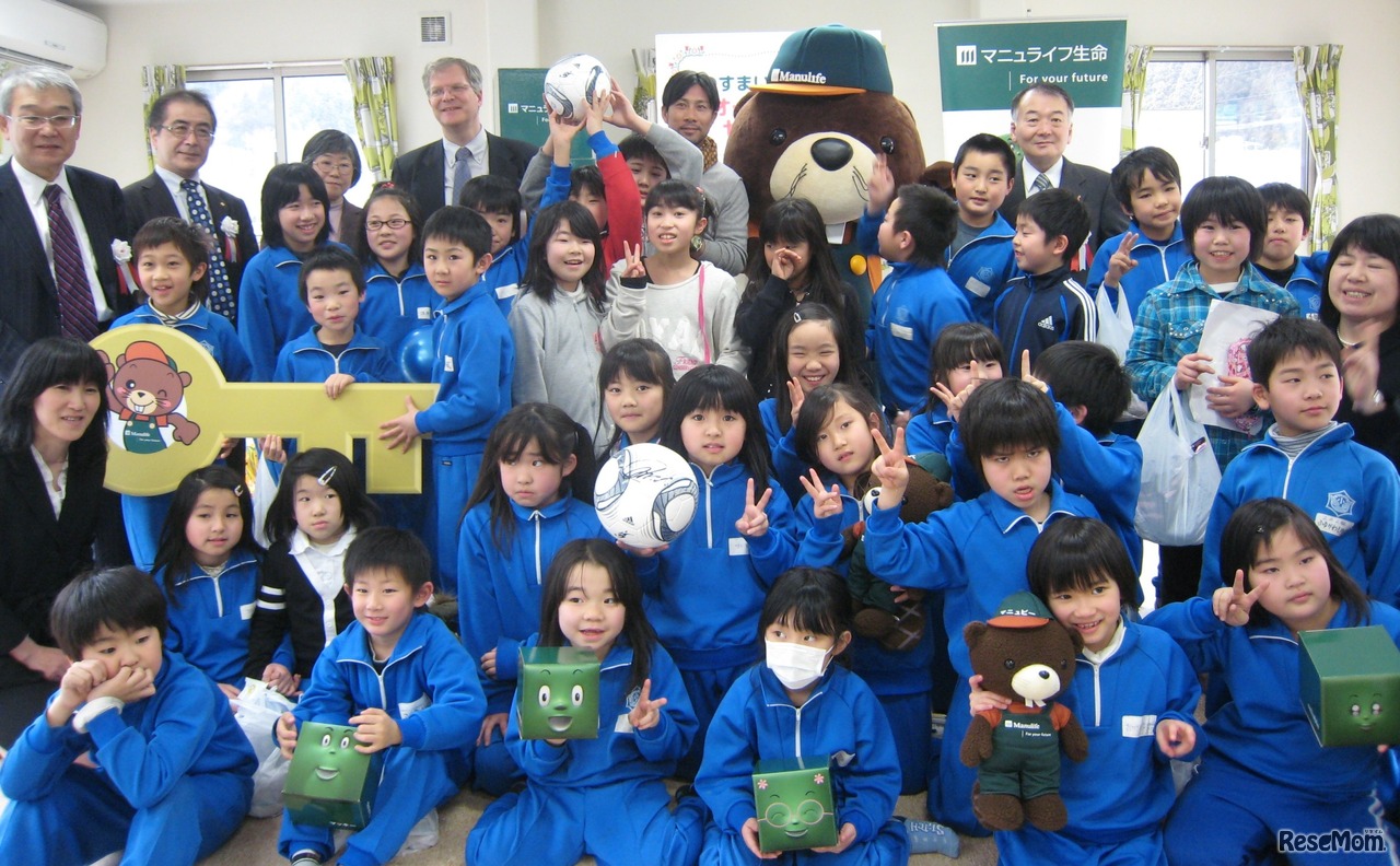 セレモニー当日の記念写真