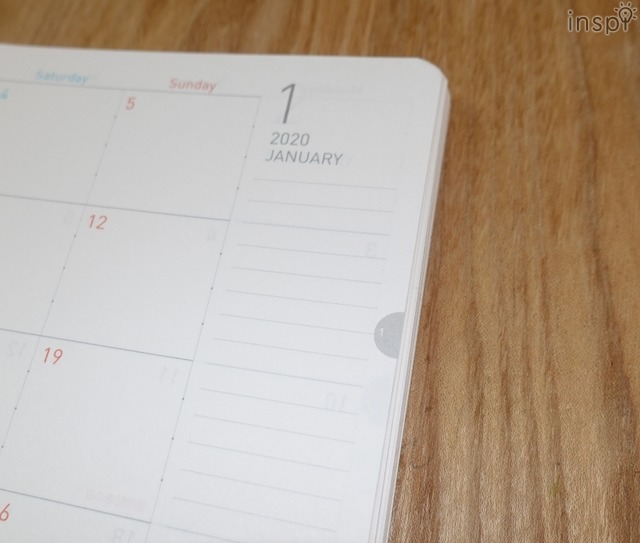 インデックスの色合いが絶妙