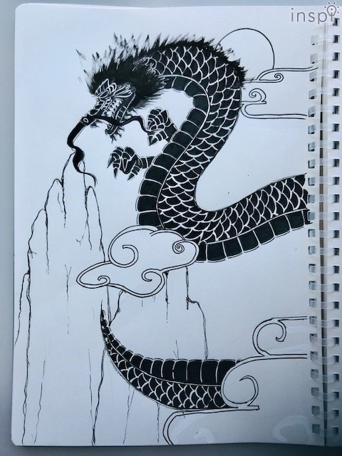 ソフトリングノート（無地）イラスト Cさん画