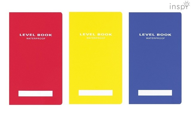 測量野帳 ＜ブライトカラー＞（耐水・PP表紙）