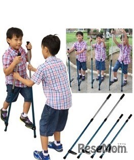 大人も一緒に遊べる 仲良しおもちゃ賞の「軽い竹馬」